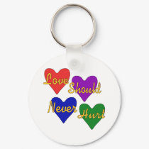 Domestic Violence Awareness keychains by orsobear Domestic Violence Awareness keychains