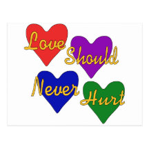 Domestic Violence Awareness Post Card