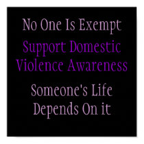 Domestic Violence Awareness Poster posters