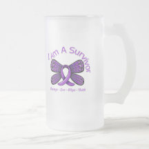 Domestic Violence Butterfly I Am A Survivor Mug