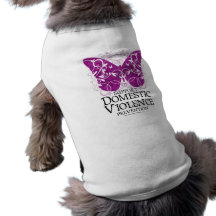 Domestic Violence Butterfly Pet Clothing