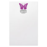 Domestic Violence Butterfly Stationery Paper