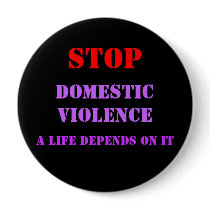 Domestic Violence Button by soulkreationz Domestic Violence Button