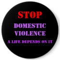 Domestic Violence Button by soulkreationz Domestic Violence Button