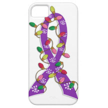 Domestic Violence Christmas Lights Ribbon iPhone 5 Covers