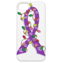 Domestic Violence Christmas Lights Ribbon iPhone 5 Covers