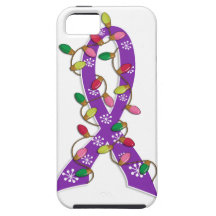 Domestic Violence Christmas Lights Ribbon iPhone 5 Covers