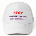 Domestic Violence Hat by soulkreationz Domestic Violence Hat