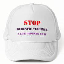 Domestic Violence Hat by soulkreationz Domestic Violence Hat