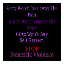 Domestic Violence Poster posters