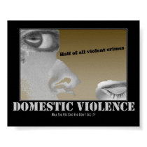 Domestic Violence posters