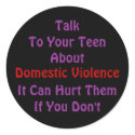 Domestic Violence Sticker
