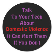 Domestic Violence Sticker