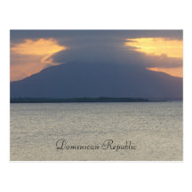 Domican Republic Sunset Post Card