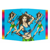 Dominant Amazon Women 3 Ring Binders