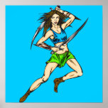 Dominant Amazon Women Poster