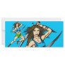 Dominant Amazon Women Customized Rack Card