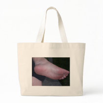 DOMINANT FOOT CANVAS BAG