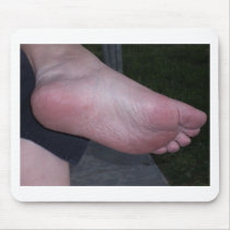 DOMINANT FOOT MOUSEPAD