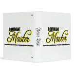Dominant Master with BDSM Acronym binders