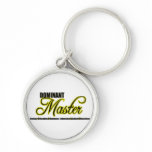 Dominant Master with BDSM Acronym Key Chains