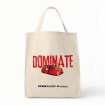 Dominate Tote bags