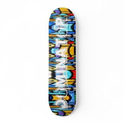 Dominator Skate Decks by mrmorphic
