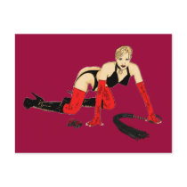 DOMINATRIX Cartoon Post Cards postcards