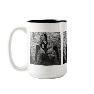 Dominatrix in The Woods Mugs mug