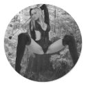 Dominatrix in The Woods Stickers by uniqueandkinky Dominatrix in The Woods Stickers