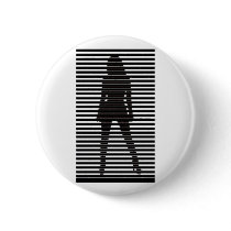 Dominatrix Silhouette buttons