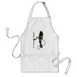 Dominatrix with Whips Aprons
