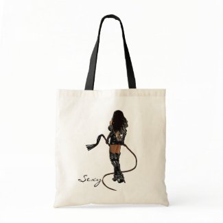 Dominatrix with Whips bag