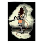 Dominatrix with Whips (White) Cards