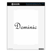 Dominic Decals For NOOK