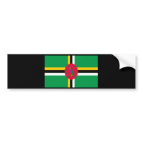 DOMINICA bumper stickers by repofcountries DOMINICA bumper stickers