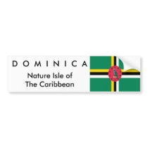 Dominica Bumper Sticker - Customized bumper stickers