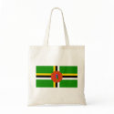 Dominica Flag bags