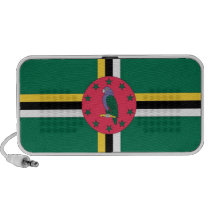 Dominica Flag Doodle speaker