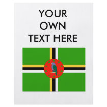 Dominica Flag Full Color Flyer