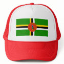 Dominica Flag hats