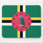 Dominica Flag Mouse Pad