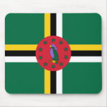 Dominica Flag Mousepad