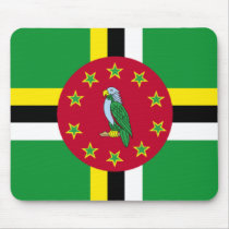 Dominica Flag Mousepad by jacinto888 Dominica Flag Mousepad
