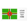 Dominica Flag Picture Card