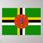 Dominica Flag Print