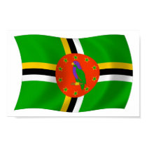Dominica Flag Poster Print by LivingFlags2 Dominica Flag Poster Print