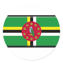 Dominica Flag stickers by jacinto888 Dominica Flag stickers