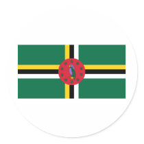 Dominica Flag stickers by sergemayifuila Dominica Flag stickers