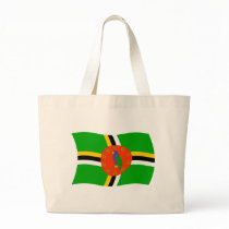 Dominica Flag Tote Bag